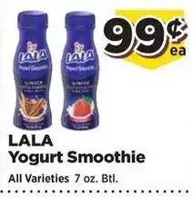 Food Town Lala Yogurt Smoothie offer