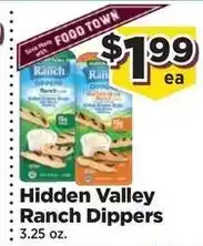Food Town Hidden Valley Ranch Dippers offer