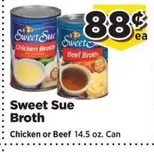 Food Town Sweet Sue Broth offer