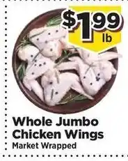 Food Town Whole Jumbo Chicken Wings offer