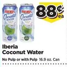 Food Town Iberia Coconut Water offer