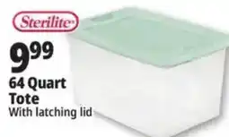 Ocean State Job Lot Sterilite 64 quart tote offer