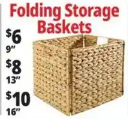 Ocean State Job Lot Folding Storage Baskets offer