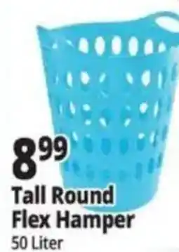 Ocean State Job Lot Tall Round Flex Hamper offer