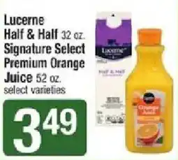Shaw's Lucerne Half & Half offer