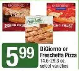 Shaw's DiGiorno or Freschetta Pizza offer
