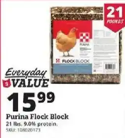 Rural King Purina Flock Block offer