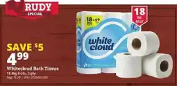Rural King Whitecloud Bath Tissue offer