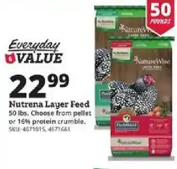 Rural King Nutrena Layer Feed offer