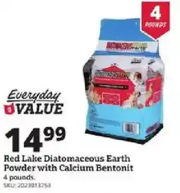 Rural King Red Lake Diatomaceous Earth Powder with Calcium Bentonit offer
