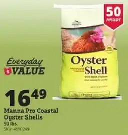 Rural King Manna Pro Coastal Oyster Shells offer