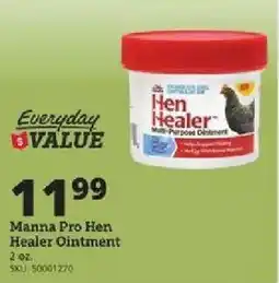 Rural King Manna Pro Hen Healer Ointment offer