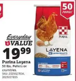 Rural King Purina Layena offer