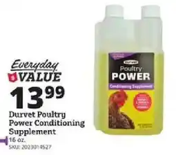 Rural King Durvet Poultry Power Conditioning Supplement offer