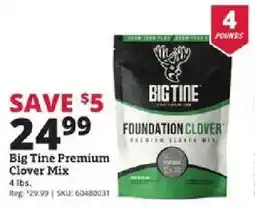Rural King Big Tine Premium Clover Mix offer