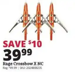 Rural King Rage Crossbow X NC offer