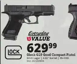 Rural King Glock G19 Gen6 Compact Pistol offer