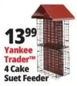 Ocean State Job Lot Yankee Trader 4 Cake Suet Feeder offer