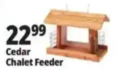 Ocean State Job Lot Cedar Chalet Feeder offer