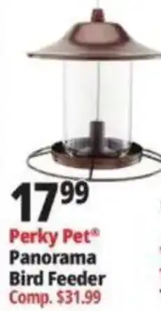 Ocean State Job Lot Perky Pet Panorama Bird Feeder offer