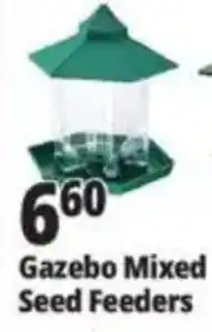 Ocean State Job Lot Gazebo Mixed Seed Feeders offer