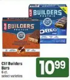Shaw's Clif Builders Bars offer