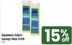 Shaw's Signature Select Sponge Mop Refill offer