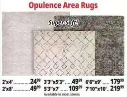 Ocean State Job Lot Opulence Area Rugs offer