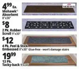 Ocean State Job Lot Mohawk absorbent offer