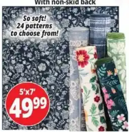 Ocean State Job Lot Non-skid rug offer