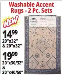 Ocean State Job Lot Patina Vie washable accent rugs offer