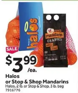 Stop&Shop Halos or Stop & Shop Mandarins offer