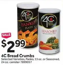Stop&Shop 4c bread crumbs offer