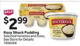 Stop&Shop Kozy Shack Pudding offer