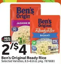 Stop&Shop Ben's Original Ready Rice offer