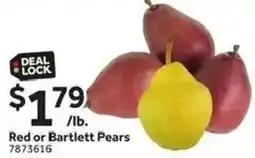Stop&Shop Red or Bartlett Pears offer