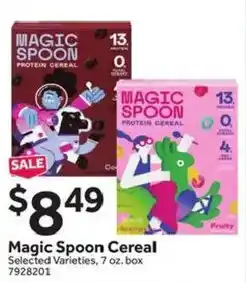 Stop&Shop Magic Spoon Cereal offer