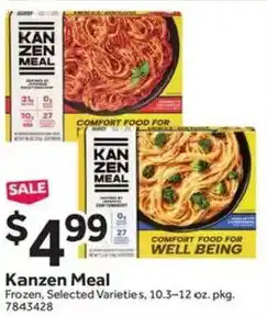 Stop&Shop Kanzen Meal offer