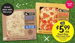 Stop&Shop Stop & Shop Thin Crust Pizza offer