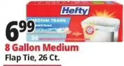 Ocean State Job Lot Hefty 8 Gallon Medium Flap Tie offer