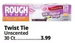 Ocean State Job Lot Rough Stuff Twist Tie offer