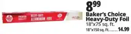 Ocean State Job Lot Baker's Choice Heavy-Duty Foil offer