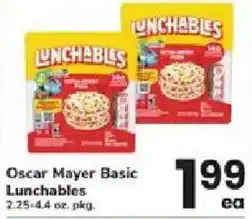 ACME Oscar Mayer Basic Lunchables offer