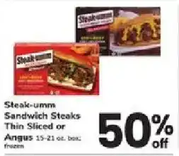 ACME Steak-umm Sandwich Steaks offer