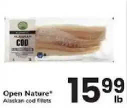 ACME Open Nature Alaskan cod fillets offer
