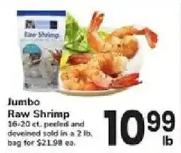 ACME Jumbo Raw Shrimp offer