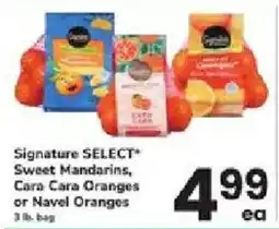 ACME Signature SELECT Sweet Mandarins, Cara Cara Oranges or Navel Oranges offer
