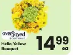 ACME Overjoyed Boutique Hello Yellow Bouquet offer