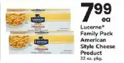 ACME Lucerne family pack american style cheese product offer
