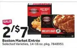 Stop&Shop Boston Market Entrée offer